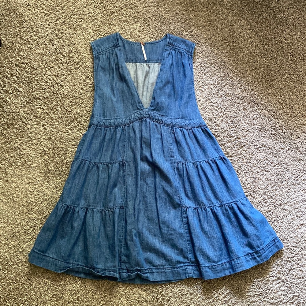 Free People denim dress